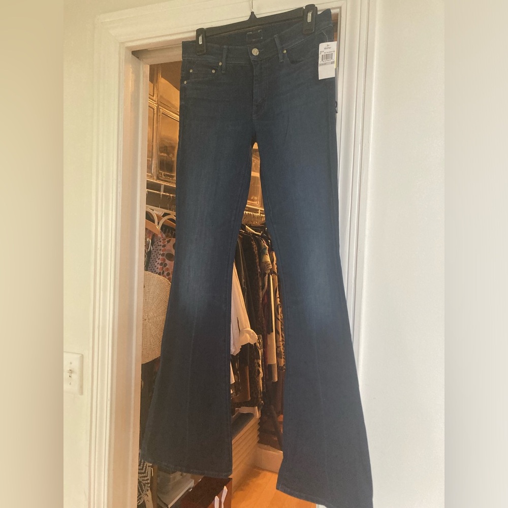 MOTHER The Cruiser Flare Jeans in Missing Hour 27 - Picture 3 of 7